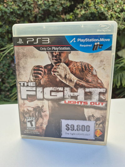 The Fight LIGHTS OUT (Juego PS3 Original Usado)