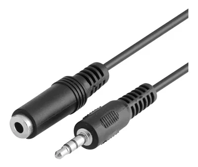 Cable Prolongador de 1.5 metros Plug 3.5mm Macho / Hembra