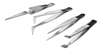 Set KIT de 4 Pinzas Bruselas Electrónica Precisión Hony Koion TS-10