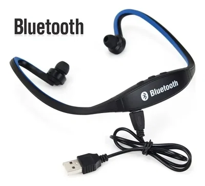 Auricular Sport Nuca Bluetooth Estructura Flexible Bateria Recargable