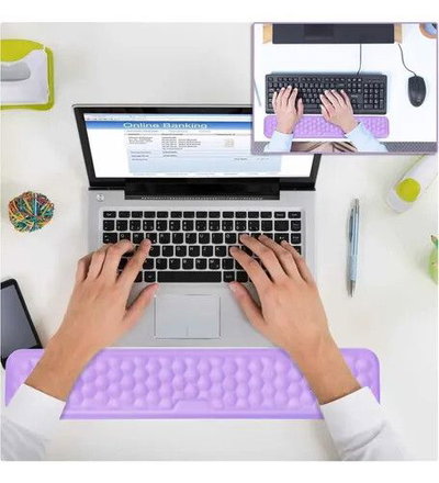 Reposamuñecas Pad Teclado TIME PAD-61025 Colores Pasteles Surtido