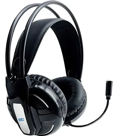 Auriculares Gamer GTC HSG-607 Acolchados Microfono Cable 2 Metros Luces LED RGB PC PS4