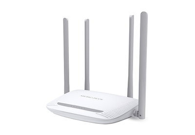 Router WiFi Mercusys MW325R 300 Mbps by TPLINK 3 Puertos LAN + 1 Puerto WAN 4 Antenas 5dBi