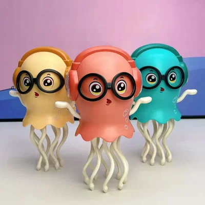 Medusa con LENTES Musical con Movimiento y Luces LED Usa 3 Pilas AA NO Incluidas