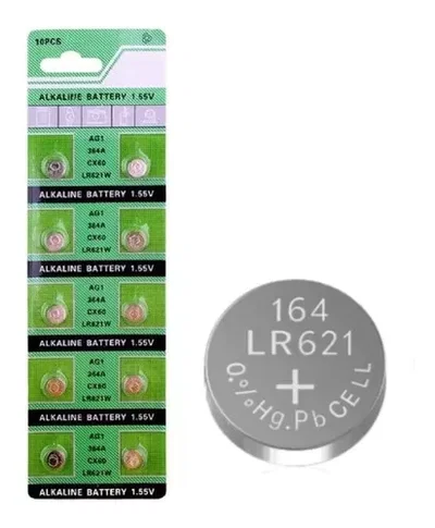 Pilas Alcalinas SODA 364A SR621SW AG1 LR621 de Reloj X Unidad