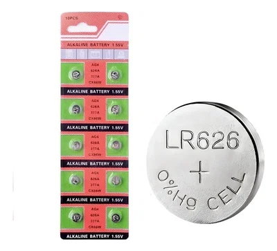 Pilas Alcalinas SODA R66 AG4 L626 377A de 1.5V X Unidad (1 Pila)