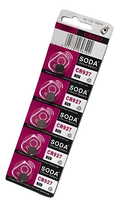 Pila Alcalina SODA CR927 3V (NO es LR927) X Unidad