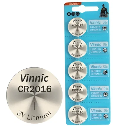 Pilas de Litio VINNIC CR2016 3V x Unidad
