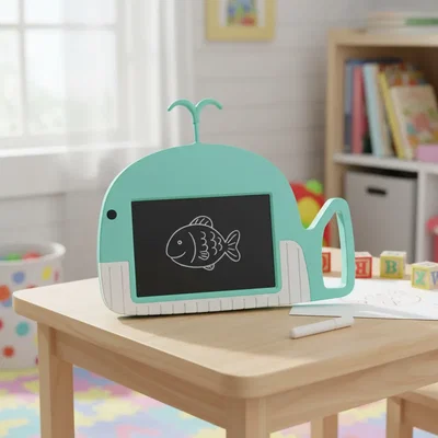 Pizarra Magica Digital LCD 9" Pulgadas COLOR con Diseño BALLENA