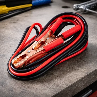 Cable Batería Booster Arrancador para Auto de 500 Amperes Incluye Funda