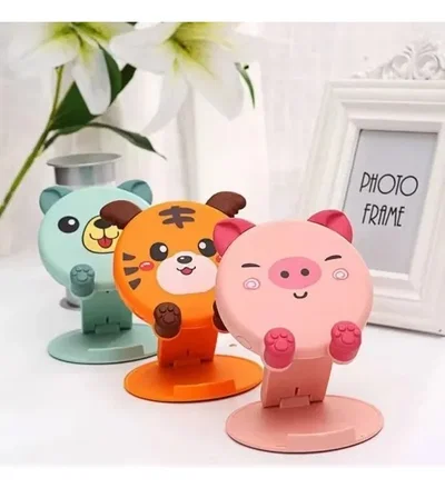 Soporte Plegable Diseño ANIMALITOS para Celulares con Pie