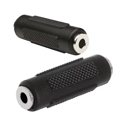 Adaptador Unión Prolongador Plug 3.5MM Hembra / Hembra