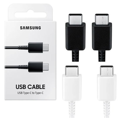 Cable Datos y Carga SAMSUNG TYPO C Macho / Macho 1 Metro 5 Amperes Cara Rápida