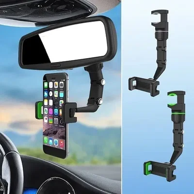 Soporte para Celular CON BRAZO articulado para Espejo Retrovisor UNIVERSAL HX-D16