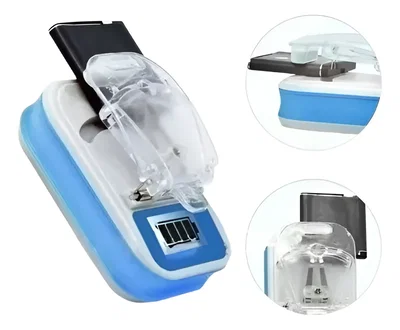 Cargador Universal de Baterías con Pantalla LCD