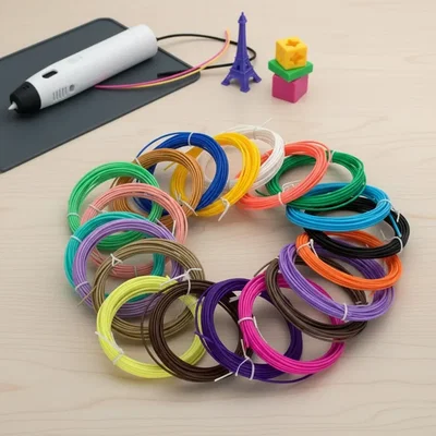 Repuestos Filamentos para Lapiz 3D 1.75 mm 160 a 200 °C (varios colores disponibles)