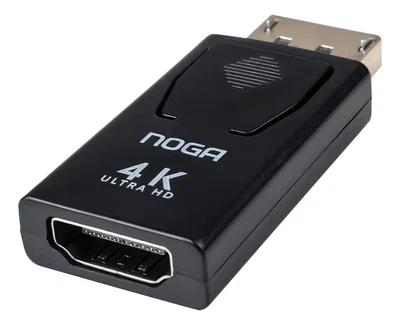 Adaptador de Video DISPLAYPORT (Macho) a HDMI (Hembra) Noganet 30Hz