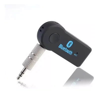 Receptor Adaptador Bluetooth Música Con Auxiliar Plug 3.5MM Bateria Recargable
