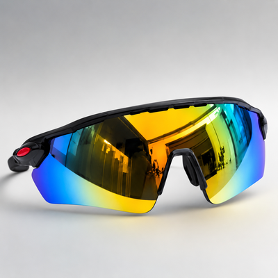Lentes Sol Deportivos Ideal Running Ciclismo Moto Pesca Policarbonato Diseño Espejado