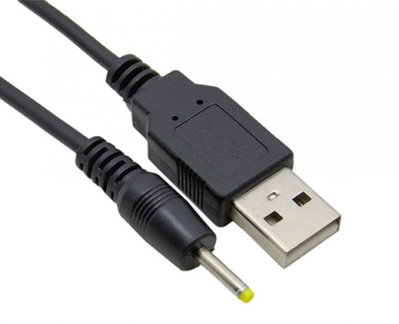 Cable USB Macho a DC 2.5MM Macho Cable Alimentación