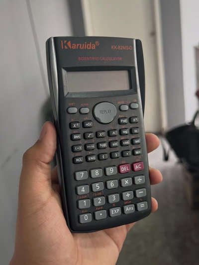 Calculadora Científica KARUIDA KK-82MS Doble Display 12 Digitos 240 Funciones