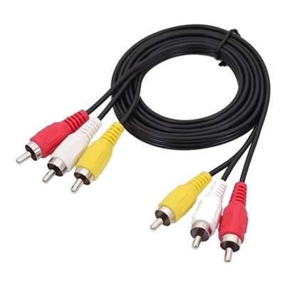 Cable Audio Video 3x RCA Macho a 3x RCA Macho 1.5 Metros