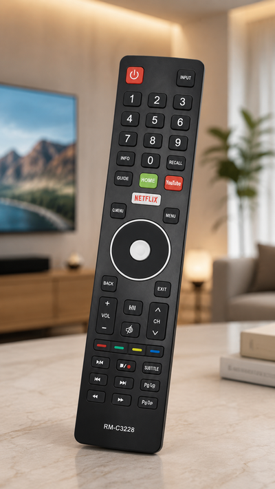 Control Remoto Para BGH Telefunken Kodak Smart Con Netflix RCU-396