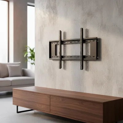 Soporte TV LCD Fijo de 40 a 85" Pulgadas Max 75 Kilos Incluye Tornillos y Tarugos