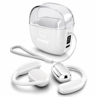 Auriculares Bluetooth TIME JS-370 Open Ear Diseño Sport Pantalla LCD