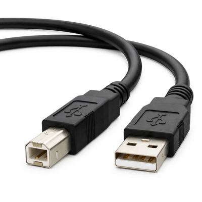 Cable para Impresoras USB a A-B de 2 Metros Impresora a PC / Notebook