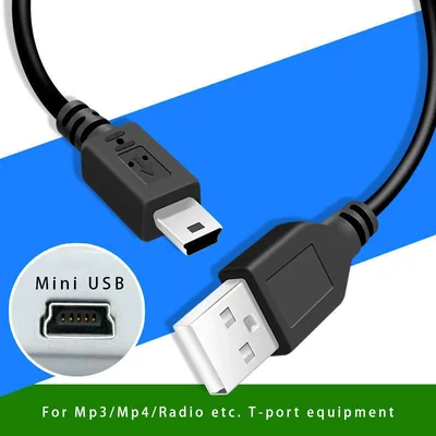 Cable Datos y Carga MINI USB (M) a USB con FILTRO Doble Mallado IDEAL Joystick PS3