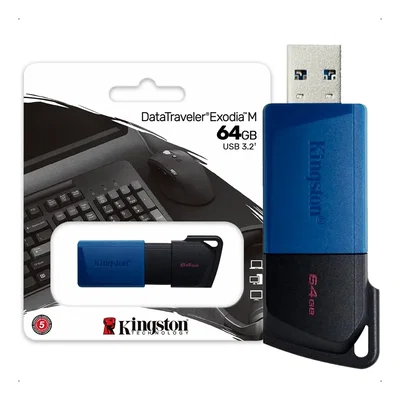 Pendrive Kingston DT Exodia 64GB USB 3.0