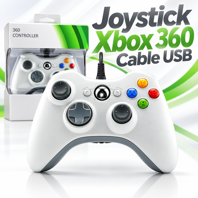 Joystick Alternativo XBOX 360 NJX301 con Cable USB NO Inalámbrico
