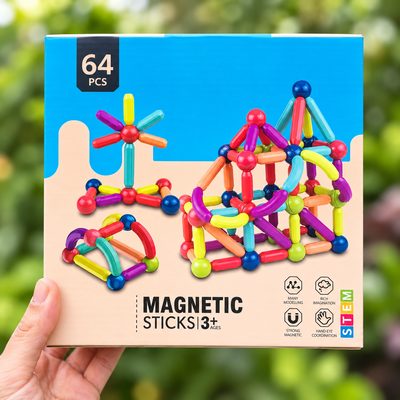 Palitos Magnéticos X64 Piezas MAGNETIC STICKS