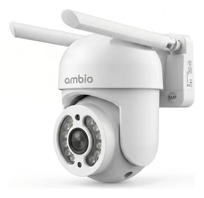 Cámara Seguridad WiFi AMBI Exterior IP66 Infrarrojo Grabacion en MicroSD Sensor Movimiento