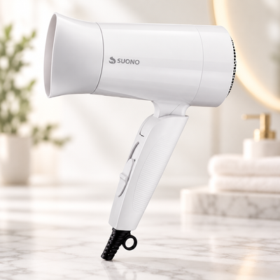 Secador De Pelo SUONO GW-9521 Plegable 1.400W 2 Temperaturas Cable a 220V