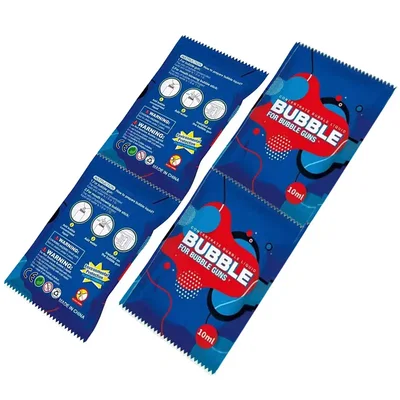 Solución líquida concentrada para burbujas en sobre x1 unid. Rinde 60ml.