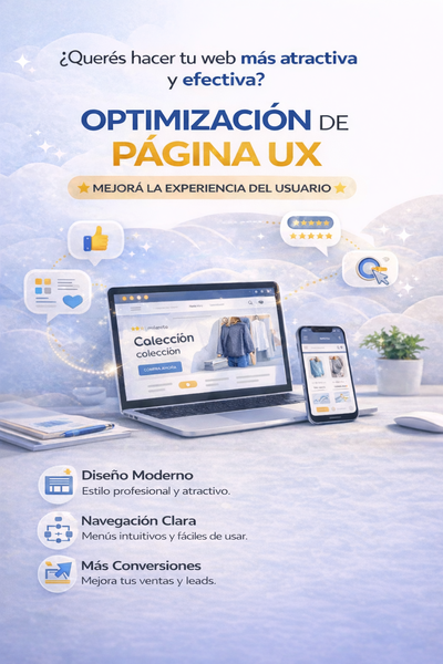 Servicio de Optimización UX con Enfoque en Conversión y Resultados