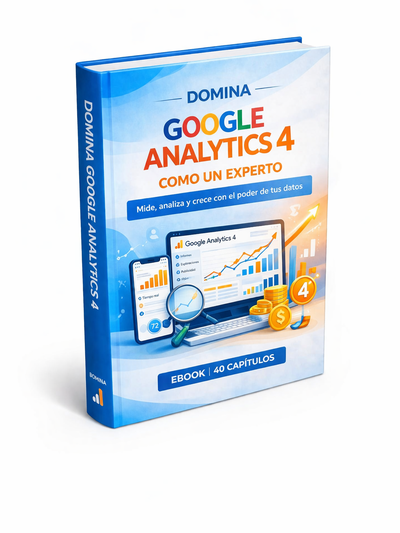 Domina Google Analytics 4: De Cero a Experto en 40 Capítulos