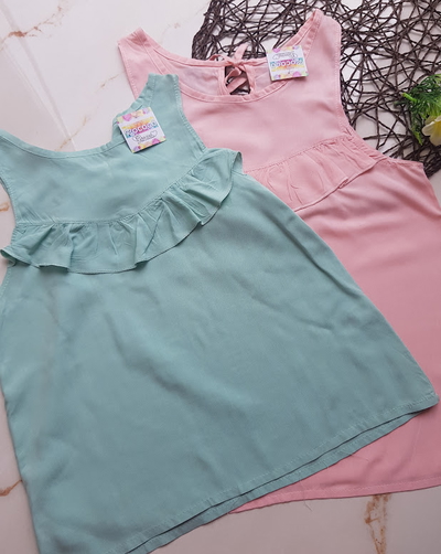 Musculosa Niña Fresh Mint