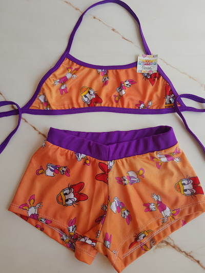 Malla Niña Dos Piezas Pata Daisy 
