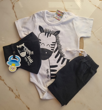 Conjunto Bebe Zebra