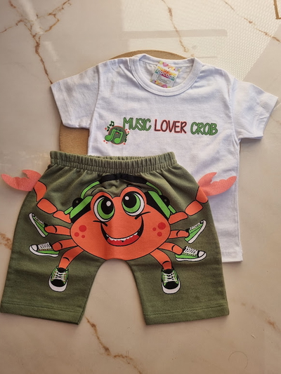 Conjunto Bebe Cangrejo