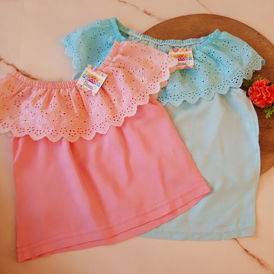 Blusa Beba Paisana Brodery