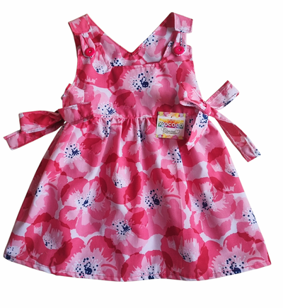 Vestido Bebe Amapola con Lazos