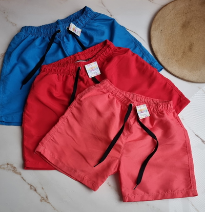 Short Malla NIño con Suspensores