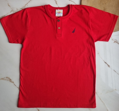 Remera Niño Mao Rojo