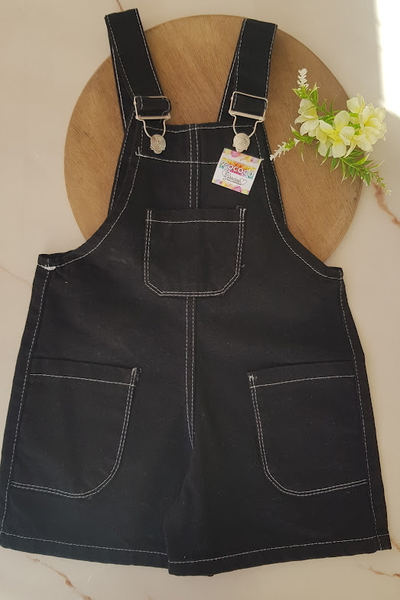 Jardinero Niña Jeans Corto