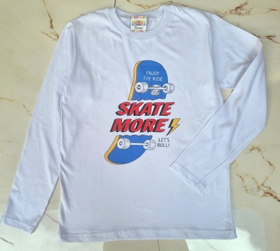  Camiseta Niño "Skate More"