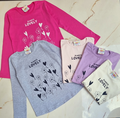  Camiseta Niña "Always Lovely"